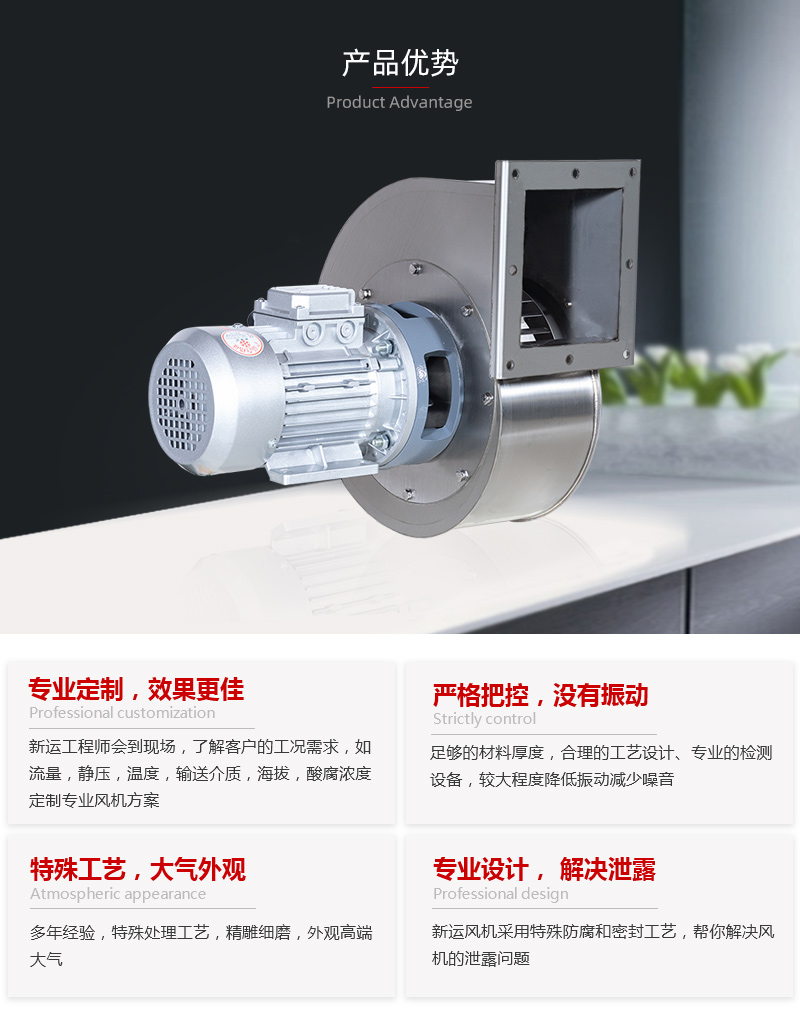 多翼式風機定製廠家